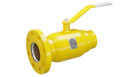 Кран шаровый LD КШЦК Gas 150016.П/П.02. (фланец/приварка) стальной ст.20 Ду150 Ру16 МПа в Новосибирске